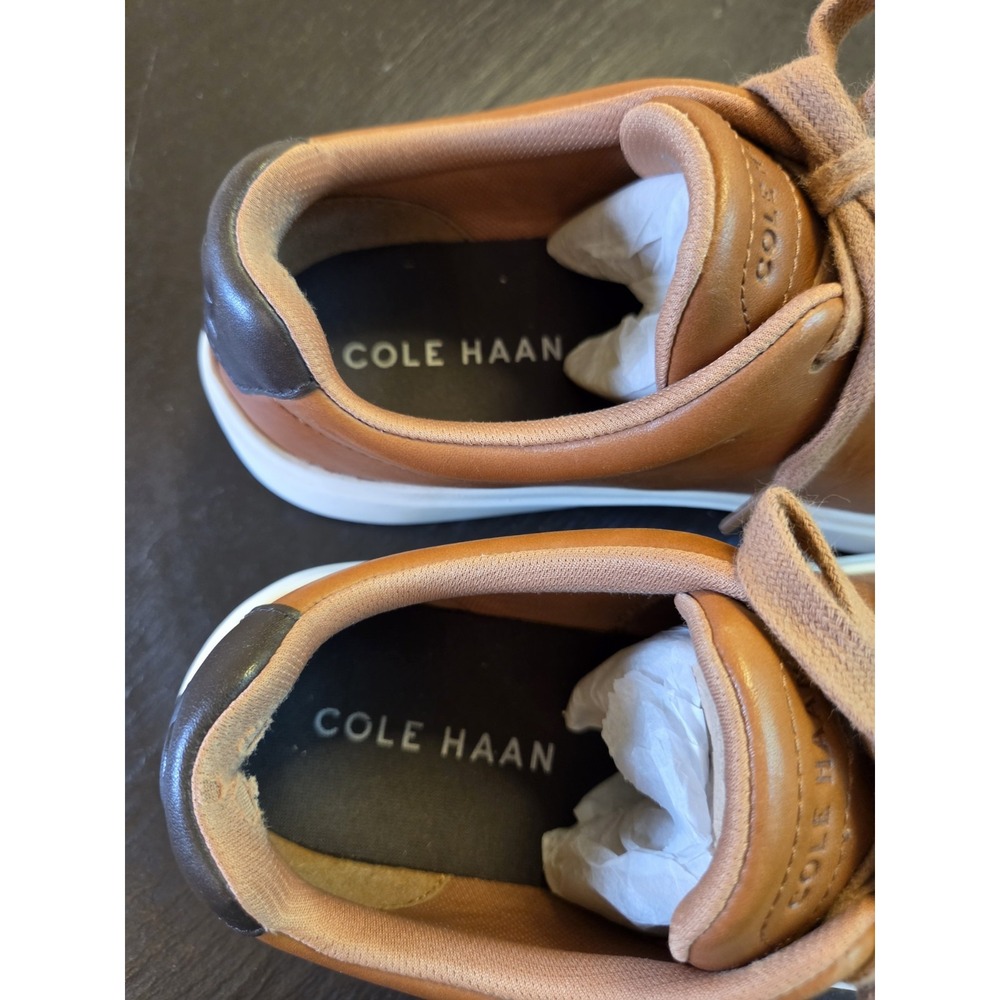 Cole Haan Men's Grand Crosscourt Traveler Sneakers C36657 British Tan Size 7.5M - Picture 6 of 11